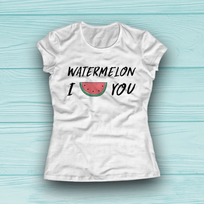 Watermelon I love youWomen Classic T-shirt