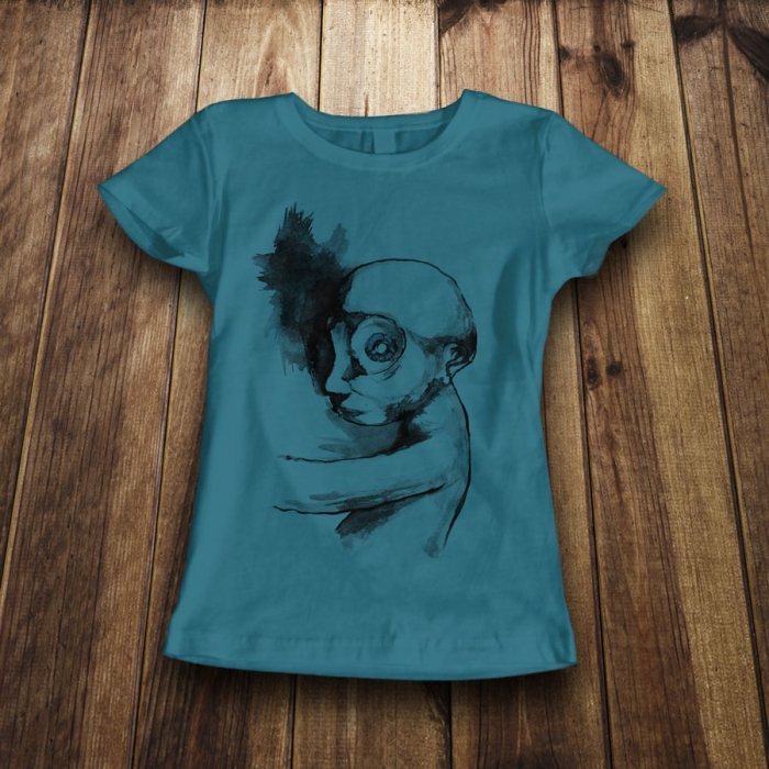 Women Classic T-shirt | Blue Eye