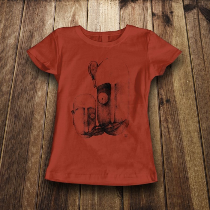 Women Classic T-shirt  | Abstract Faces