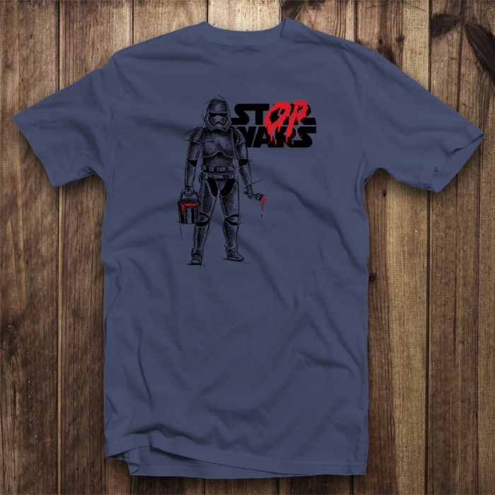 Big Size Μπλουζάκι | Stop Wars