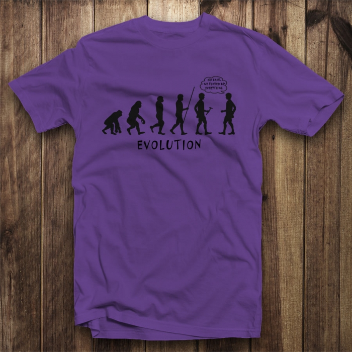 Unisex T-shirt | Go Back... Evolution