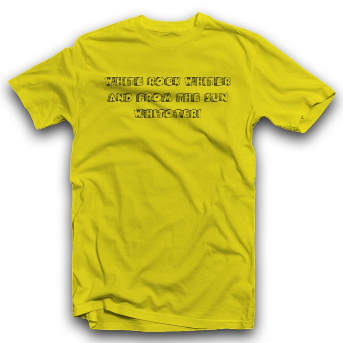 Unisex Classic T-shirt | WHITE ROCK WHITER AND FROM THE SUN WHITOTERI