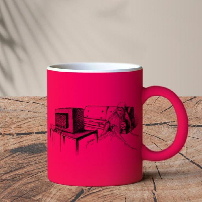 Φωσφοριζέ  Κούπα 11oz/330ml | Rotten TV