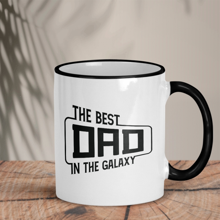 Δίχρωμη Κούπα | Best Dad in Galaxy