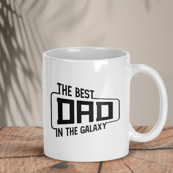 Λευκή κούπα | Best Dad in Galaxy