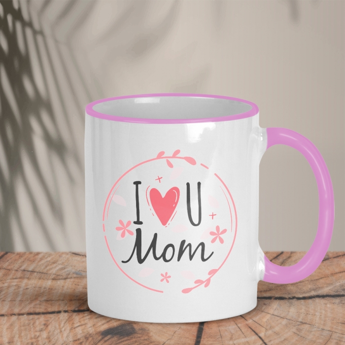Δίχρωμη Κούπα  | I love you Mom