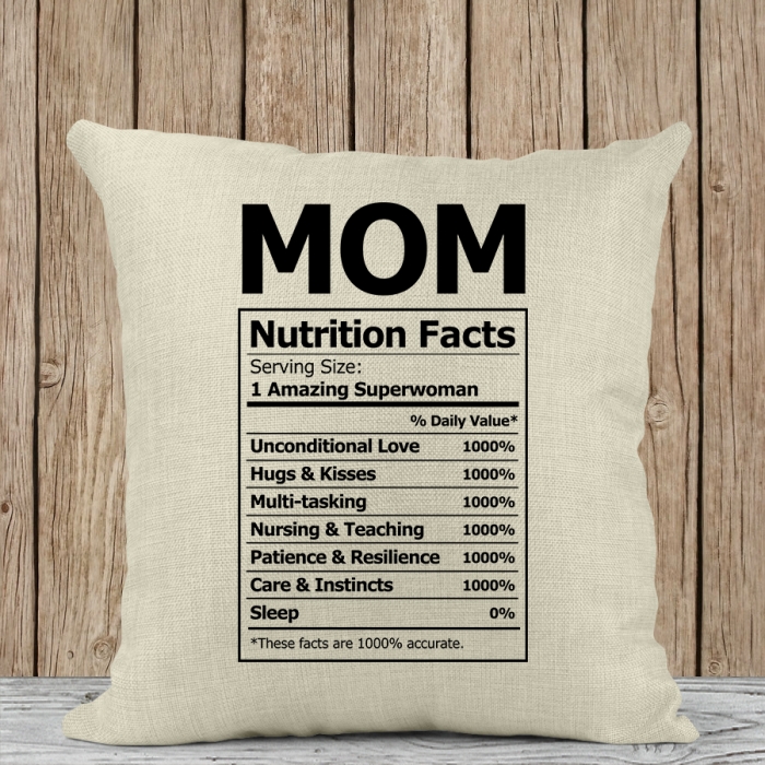 Διακοσμητικό Μαξιλάρι | Mom Nutrition Facts