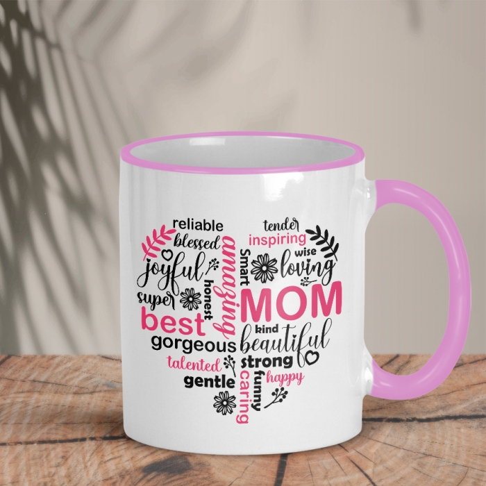 Δίχρωμη Κούπα  | Mom Words
