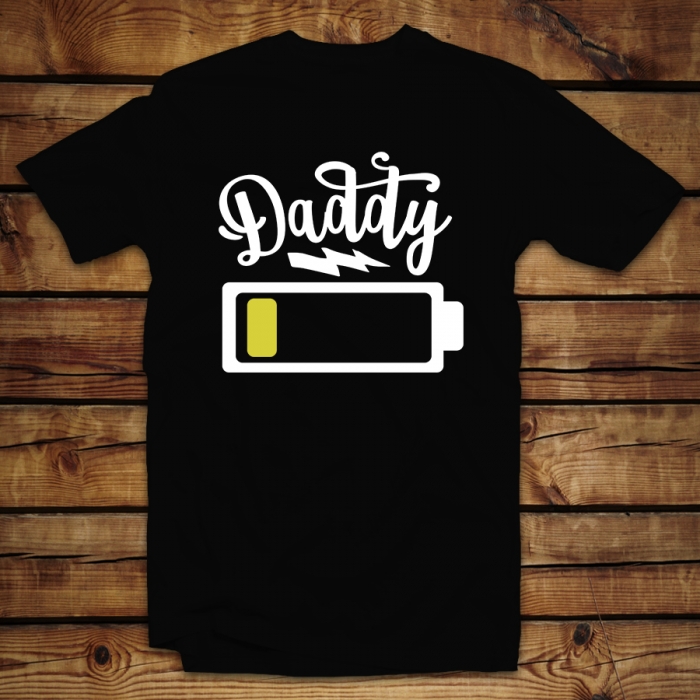 Unisex Classic T-shirt | Dad Battery