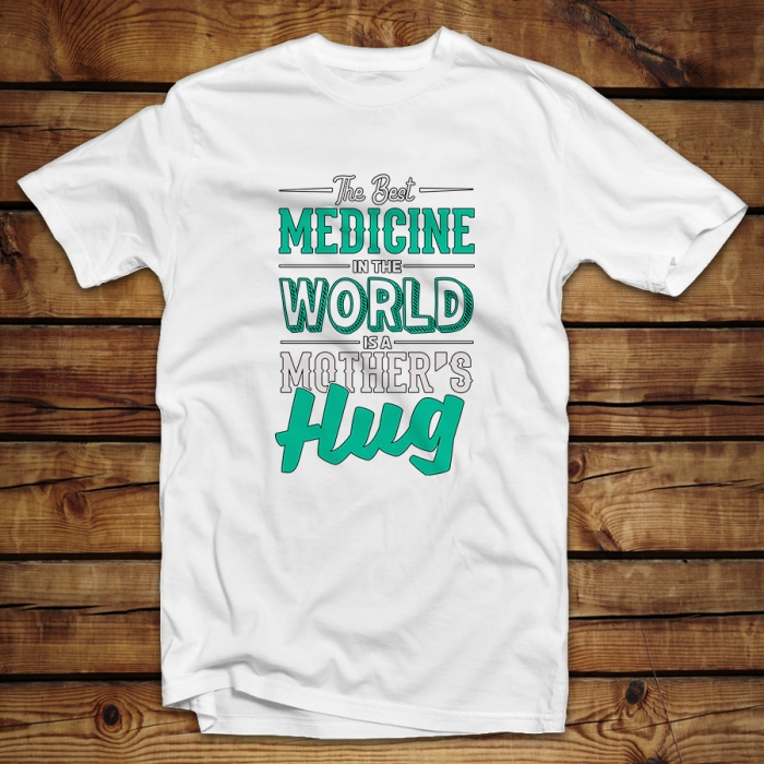 Unisex Classic T-shirt  | The best medicine in the world is a mother's hug