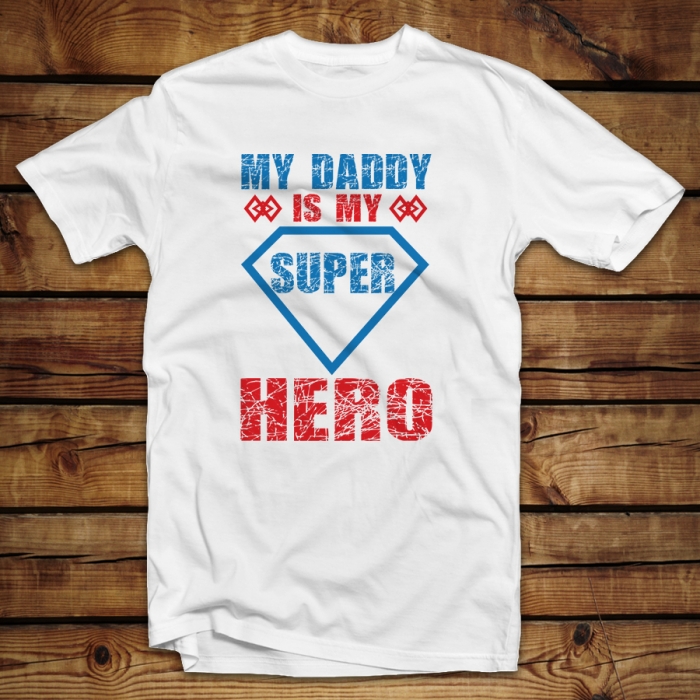 Unisex Classic T-shirt | My Dad is my Super Hero