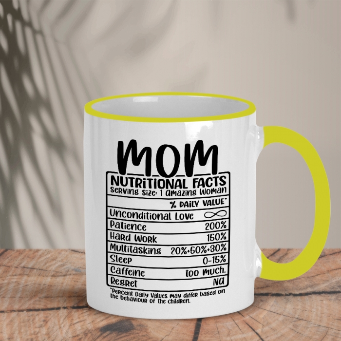 Δίχρωμη Κούπα | Mom Nutrition Facts