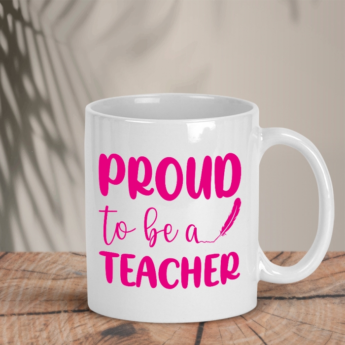 Λευκή κούπα | Proud to be a teacher