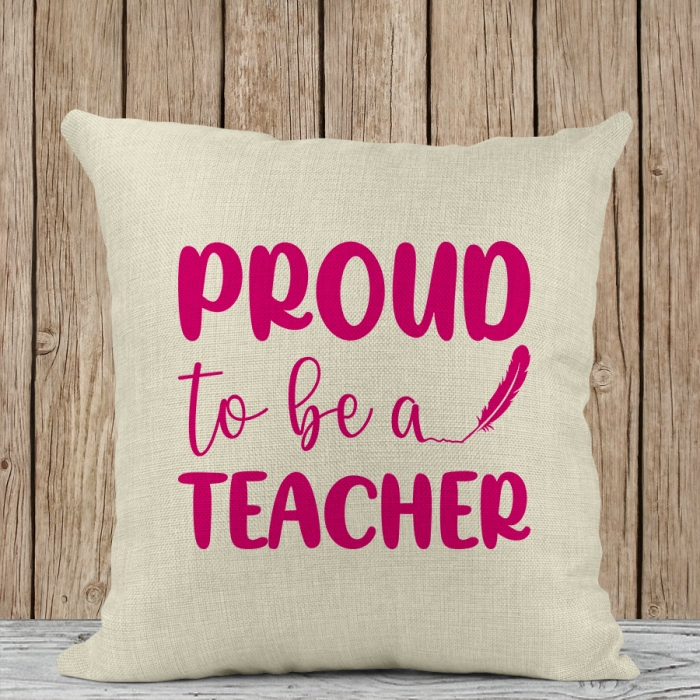 Διακοσμητικό Μαξιλάρι | Proud to be a teacher