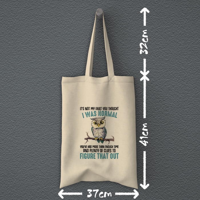 Totebag | It's not my fault you thought I was normal