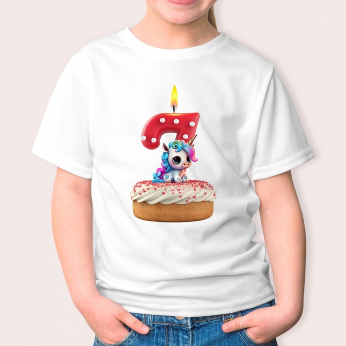 Παιδικό Μπλουζάκι | Happy Birthday 7 years