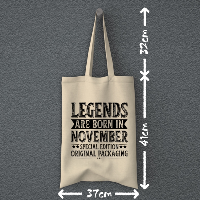 Tote Bag | Legends are born in November