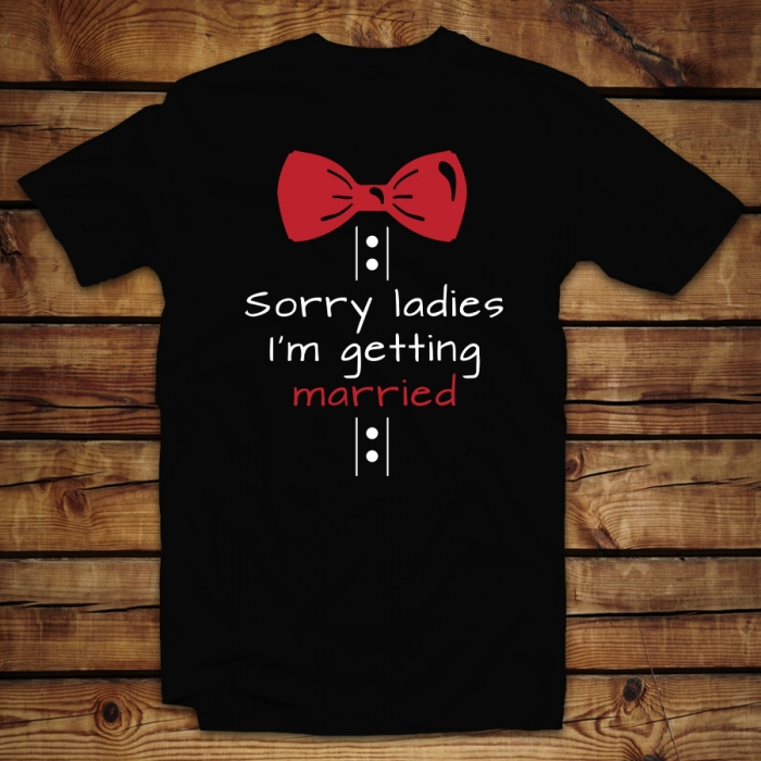 Μπλουζάκι Ανδρικό | Sorry ladies I'm getting married