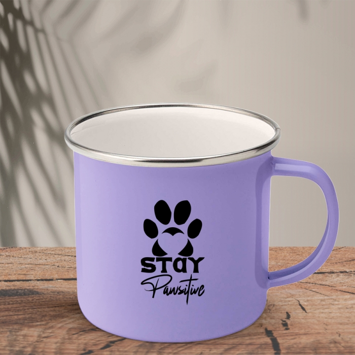 Εμαγιέ Κούπα | Stay Pawsitive