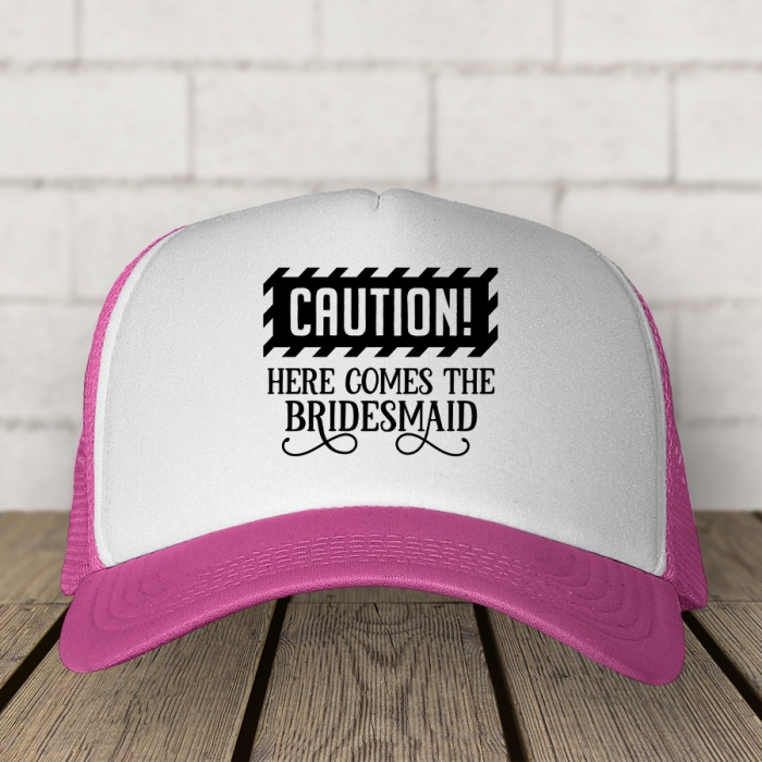 Καπέλο | Caution here comes the BridesMaid