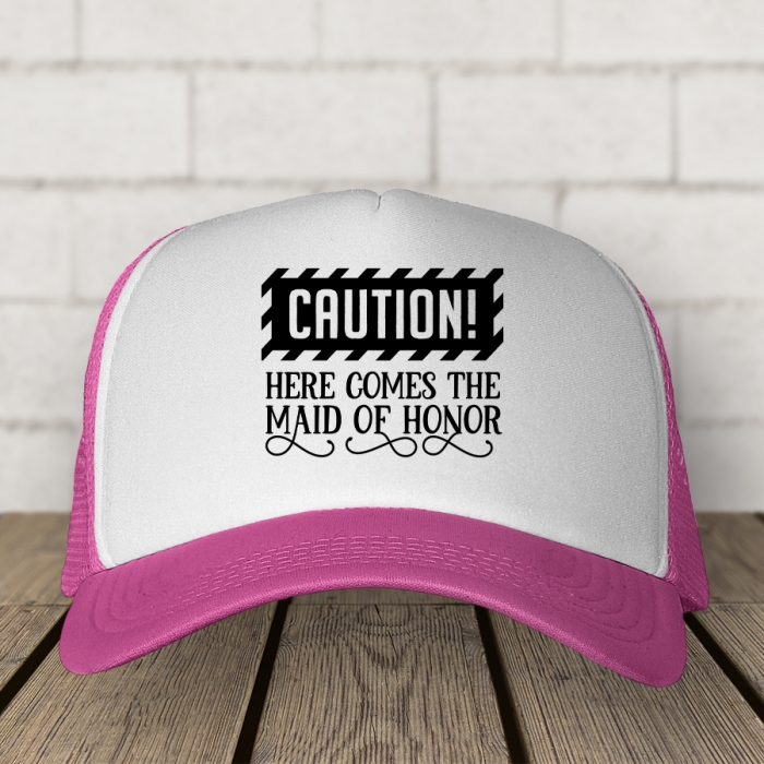 Καπέλο | Caution here comes the Maid of Honor