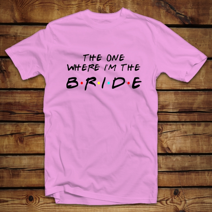 Mπλουζάκι Unisex | The one where I'm the Bride