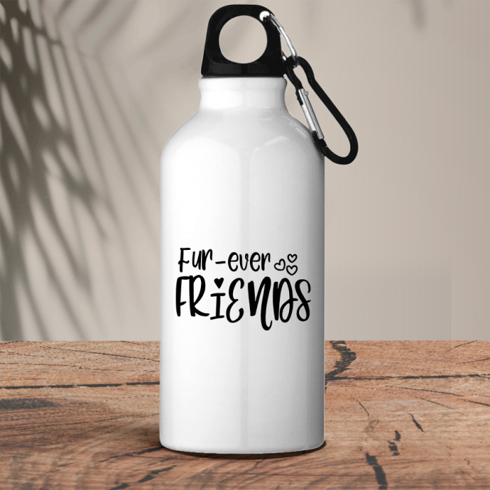 Μεταλλικό μπουκάλι θερμό 600 ml | Fur-ever friends