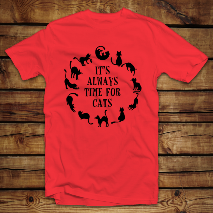 Unisex μπλουζάκι | It's always time for cats