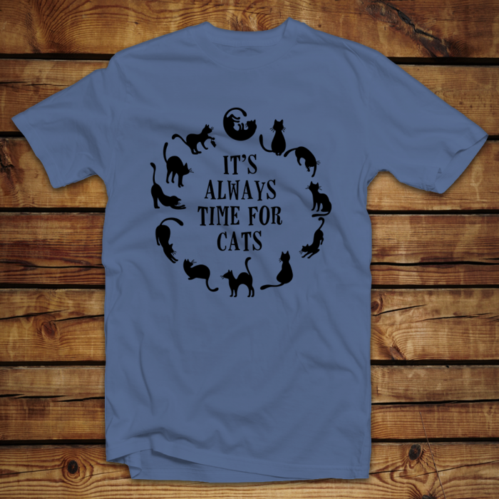 Unisex μπλουζάκι | It's always time for cats