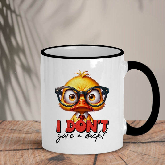 Δίχρωμη Κούπα | I don't give a duck
