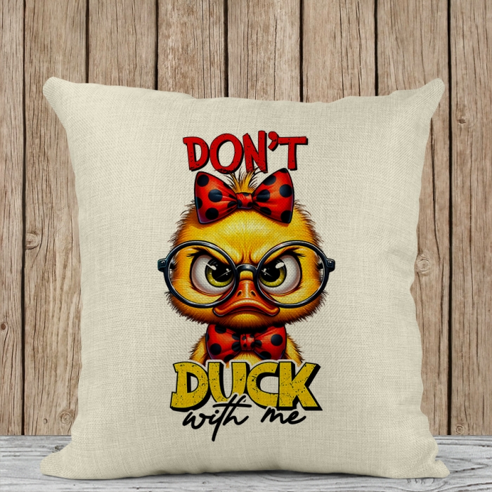 Μαξιλάρι Λινό | Don't duck with me