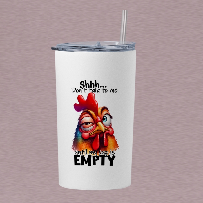 Tumbler θερμός 360ml | Don't talk to me