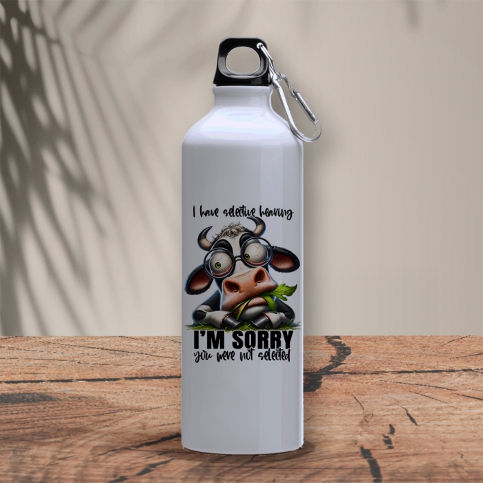 Μεταλλικό μπουκάλι 800 ml | I have selective hearing