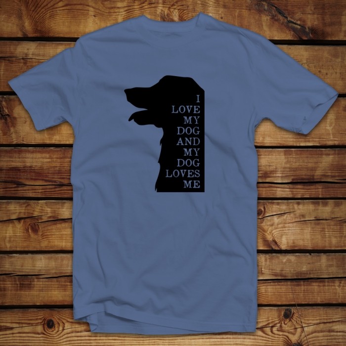 Unisex μπλουζάκι | My dog loves me