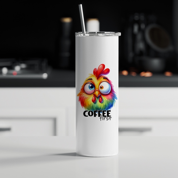 Tumbler θερμός | Coffee first