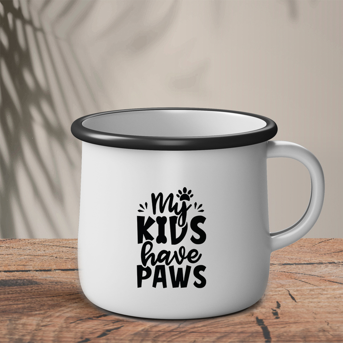 Εμαγιέ Κούπα | My kids have paws