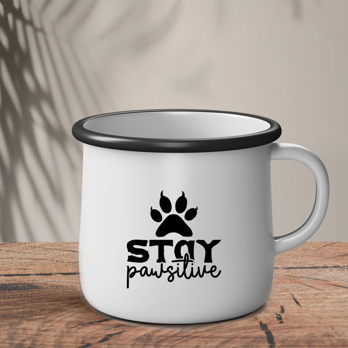 Εμαγιέ Κούπα | Stay pawsitive 2