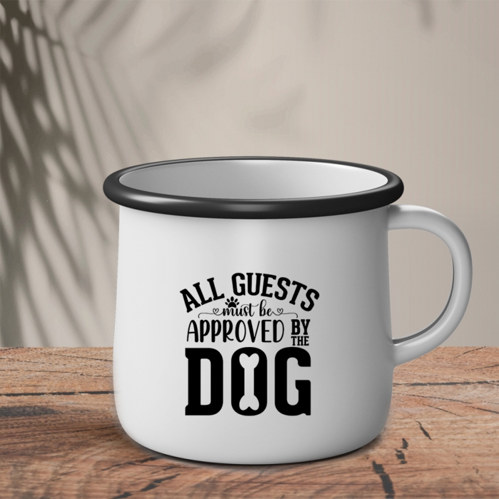 Εμαγιέ Κούπα | All guests must be approved by the dog