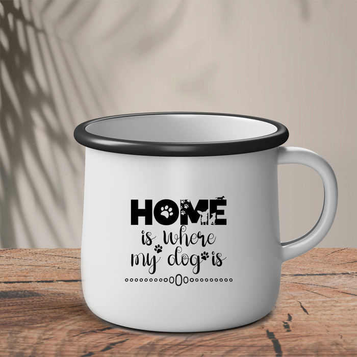 Εμαγιέ Κούπα | Home is where my dog is