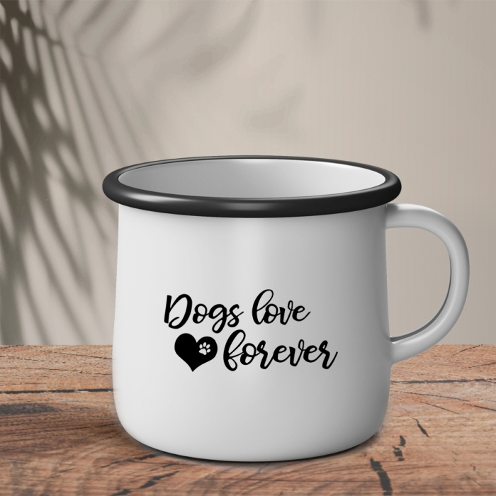 Εμαγιέ Κούπα | Dogs love forever