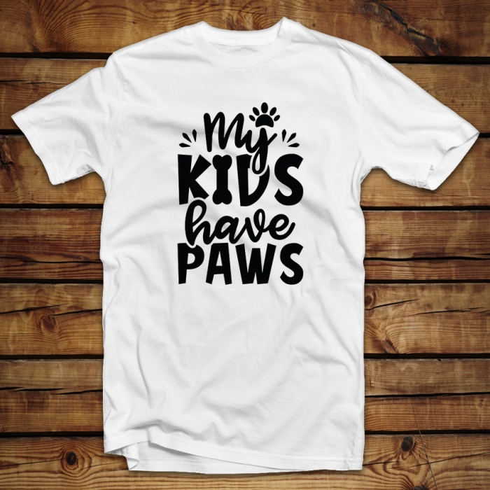 Unisex μπλουζάκι | My kids have paws