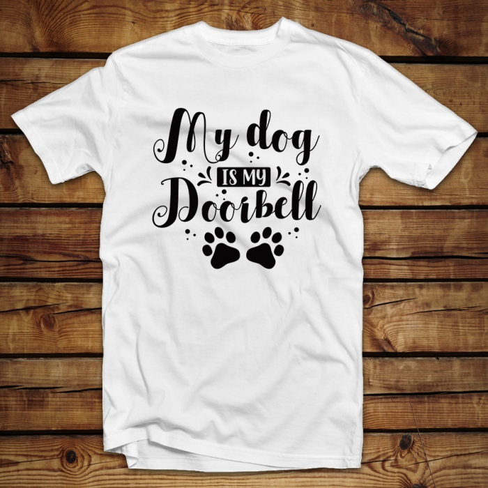 Unisex μπλουζάκι | My dog is my doorbell