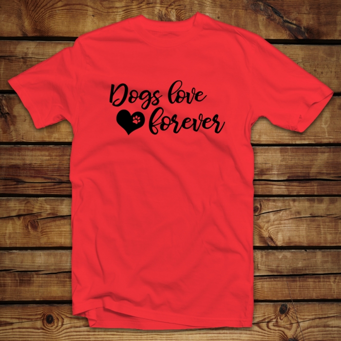 Unisex μπλουζάκι | Dogs love forever