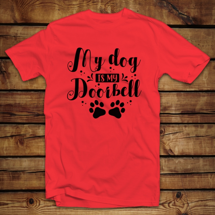 Unisex μπλουζάκι | My dog is my doorbell
