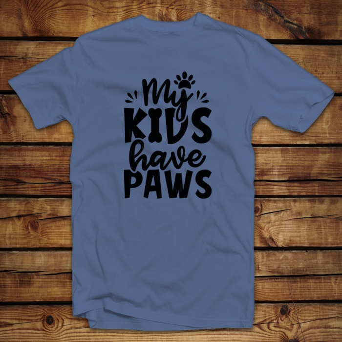 Unisex μπλουζάκι | My kids have paws