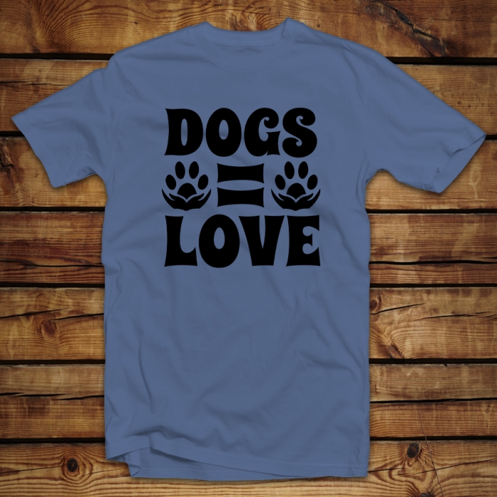 Unisex μπλουζάκι | Dogs = Love