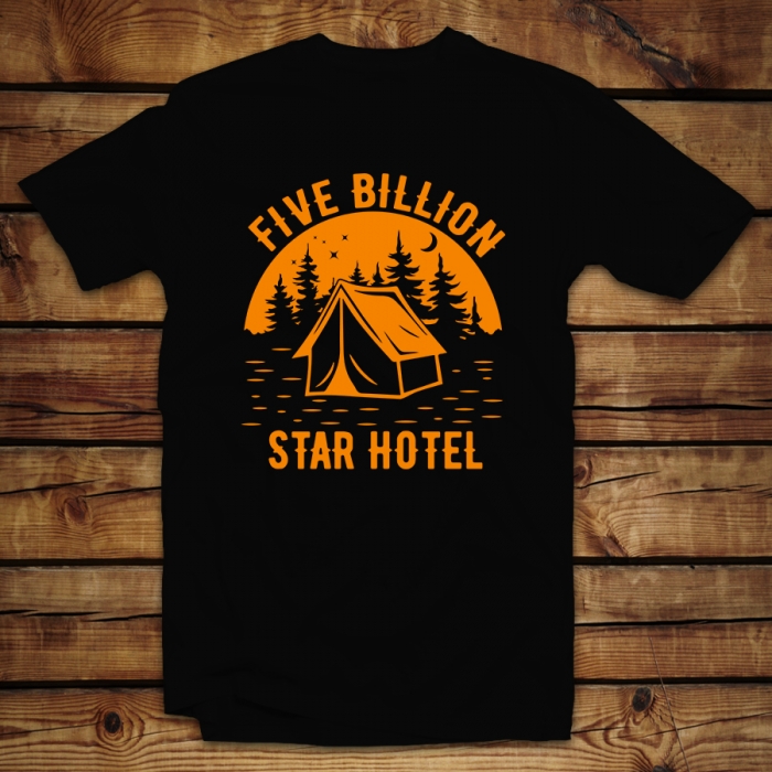 Unisex μπλουζάκι | Five billion star hotel