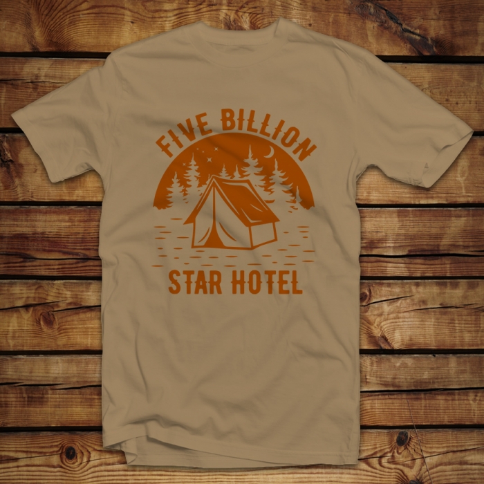 Unisex μπλουζάκι | Five billion star hotel