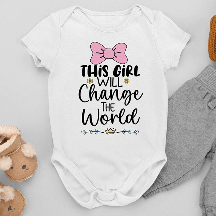 Βρεφικό Φορμάκι | This Girl will change the World