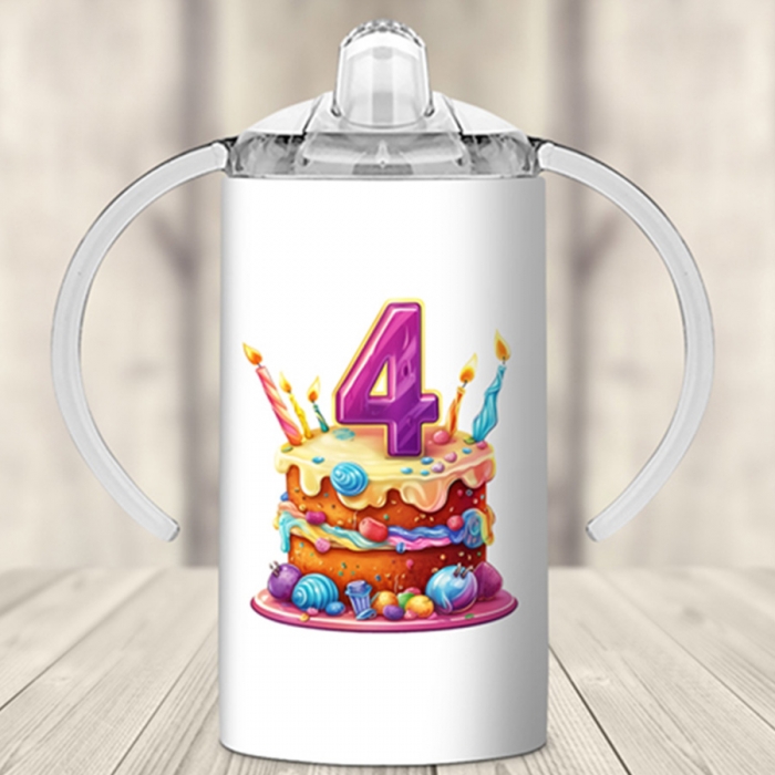 Μεταλλικό μπιμπερό | Happy Birthday 4 years
